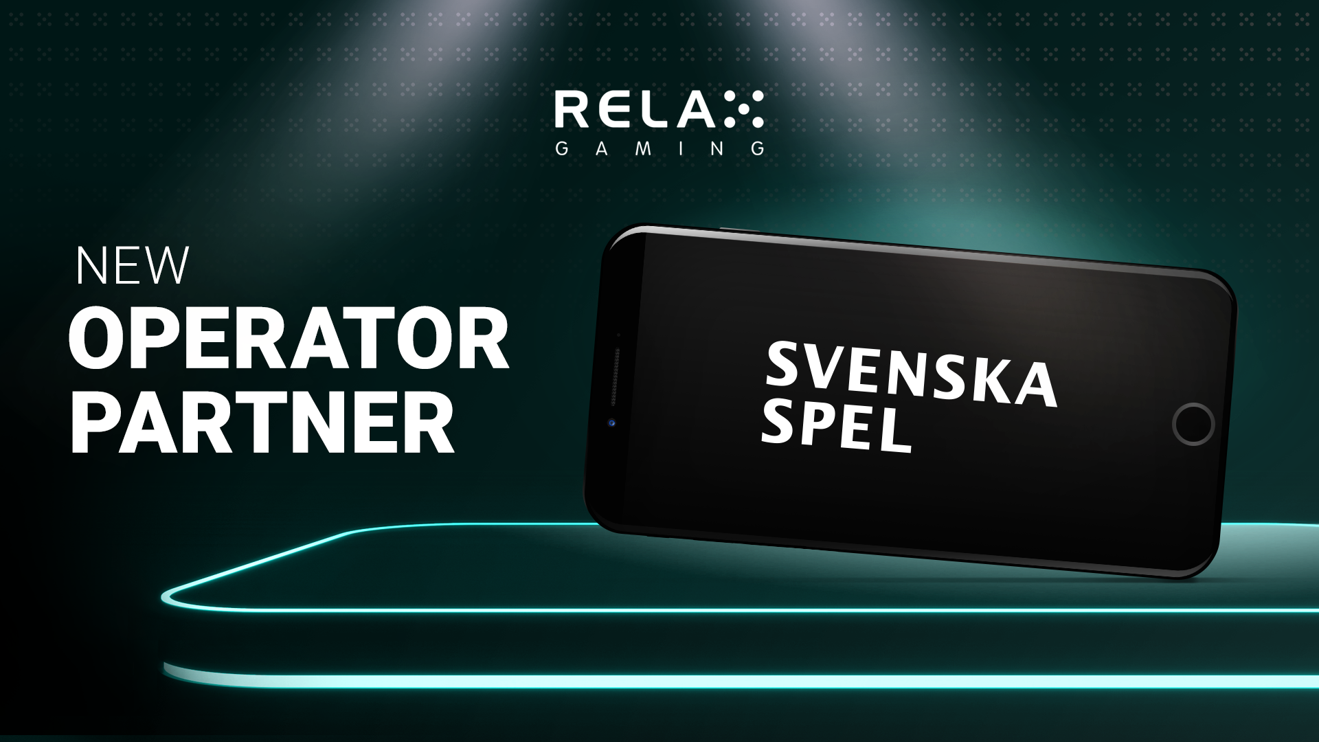 Relax Gaming enters landmark partnership with Svenska Spel