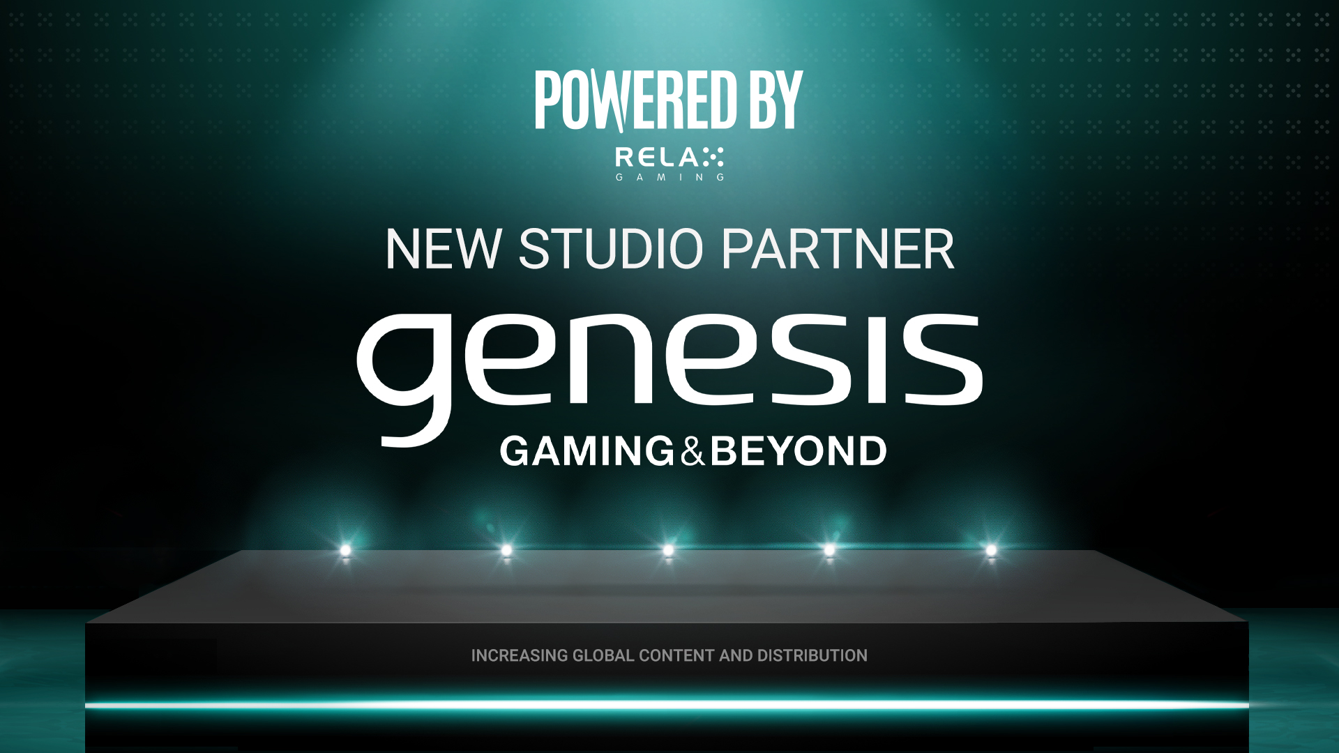 Relax Gaming adds Genesis Gaming to Powered By partner network 