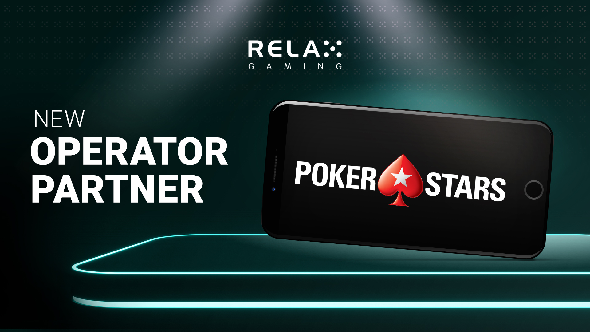 Relax Gaming celebrates landmark deal with PokerStars 