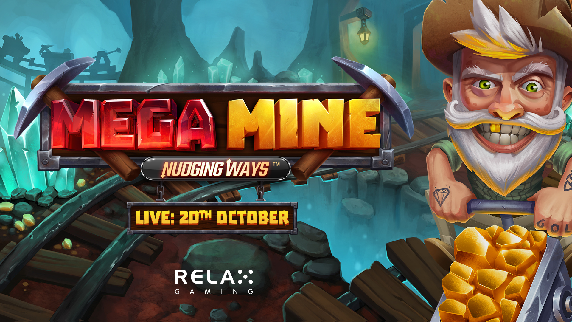 Relax Gaming strikes gold with new feature in Mega Mine: Nudging Ways
