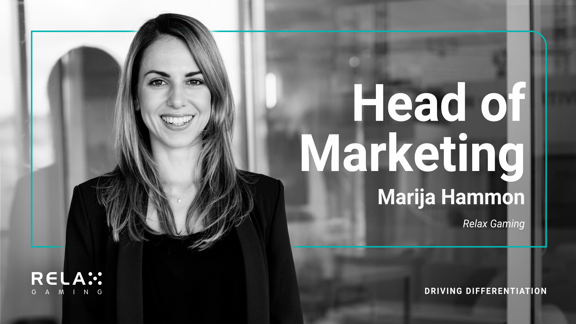 Marija Hammon Promoted to Head of Marketing at Relax Gaming