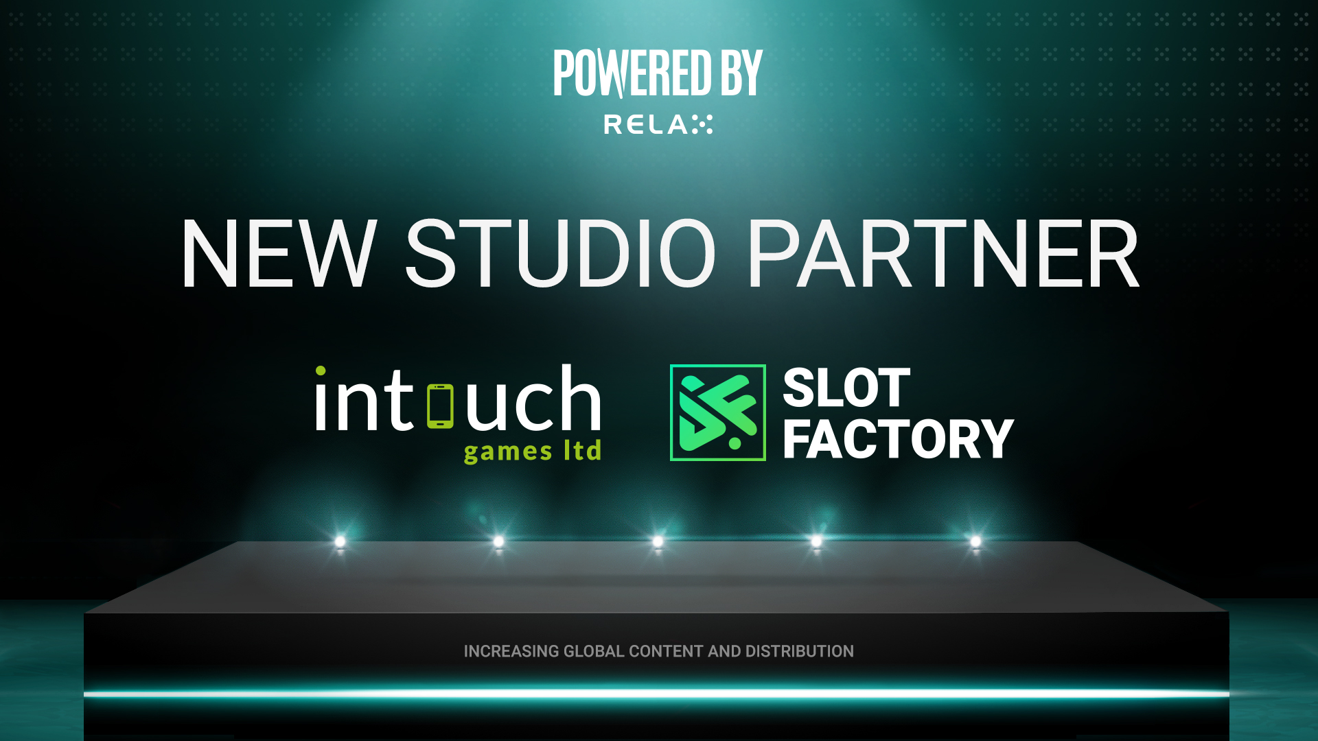 Relax Gaming strikes new Powered By deal with Intouch Games