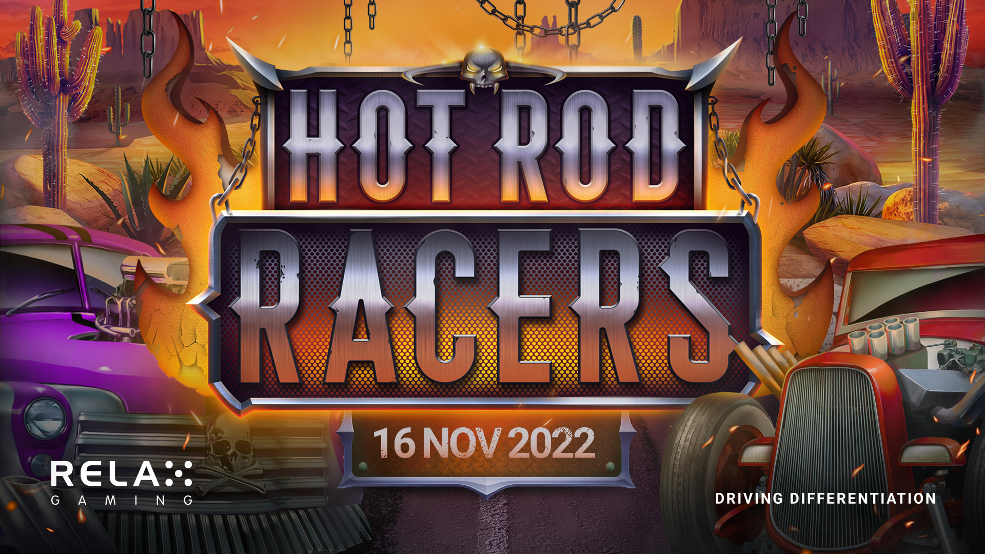 Relax Gaming puts pedal to the metal with Hot Rod Racers Launch