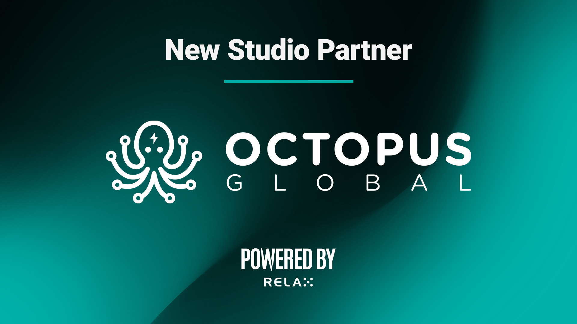 Relax Gaming announces Octopus Global as latest Powered By studio partner