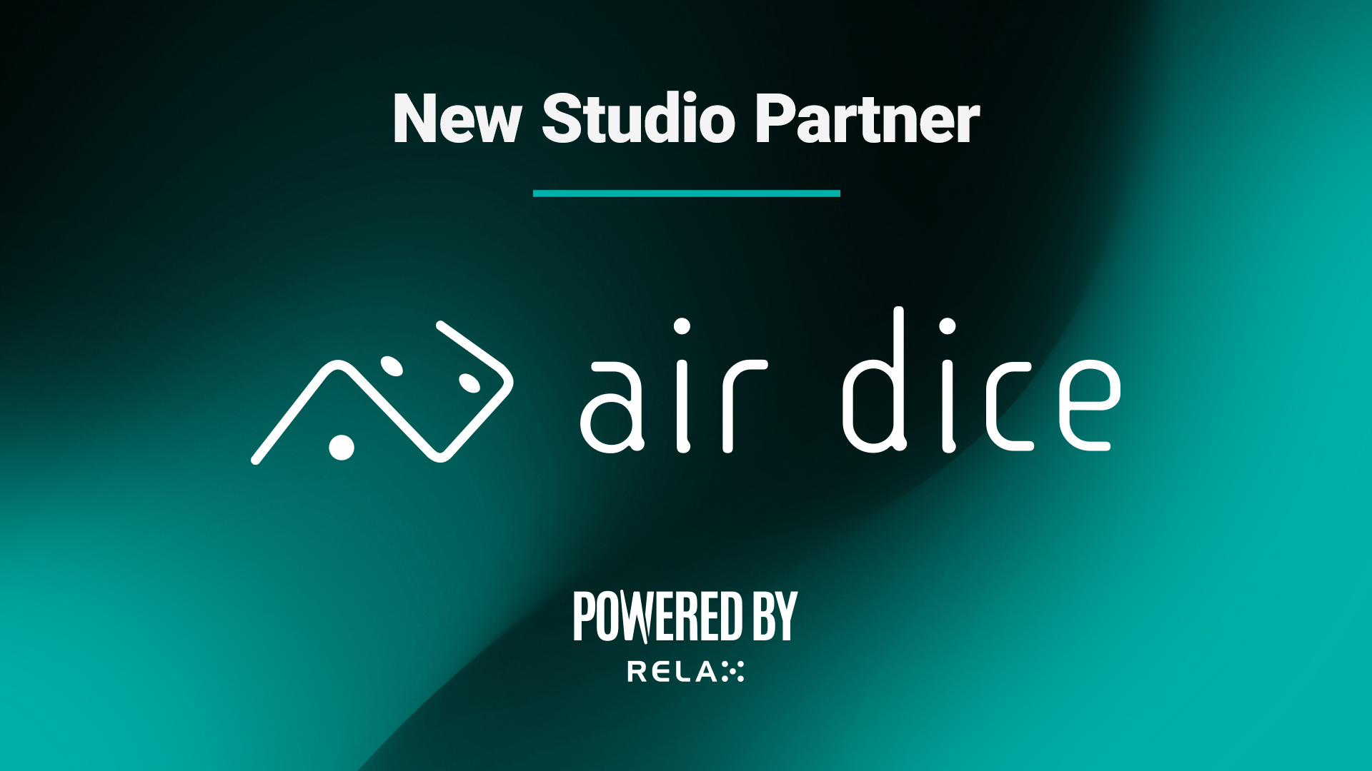 Relax Gaming signs Air Dice as latest Powered By studio partner