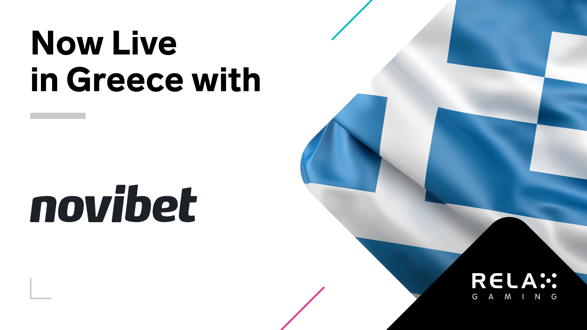 Relax Gaming Live in Greece with Novibet