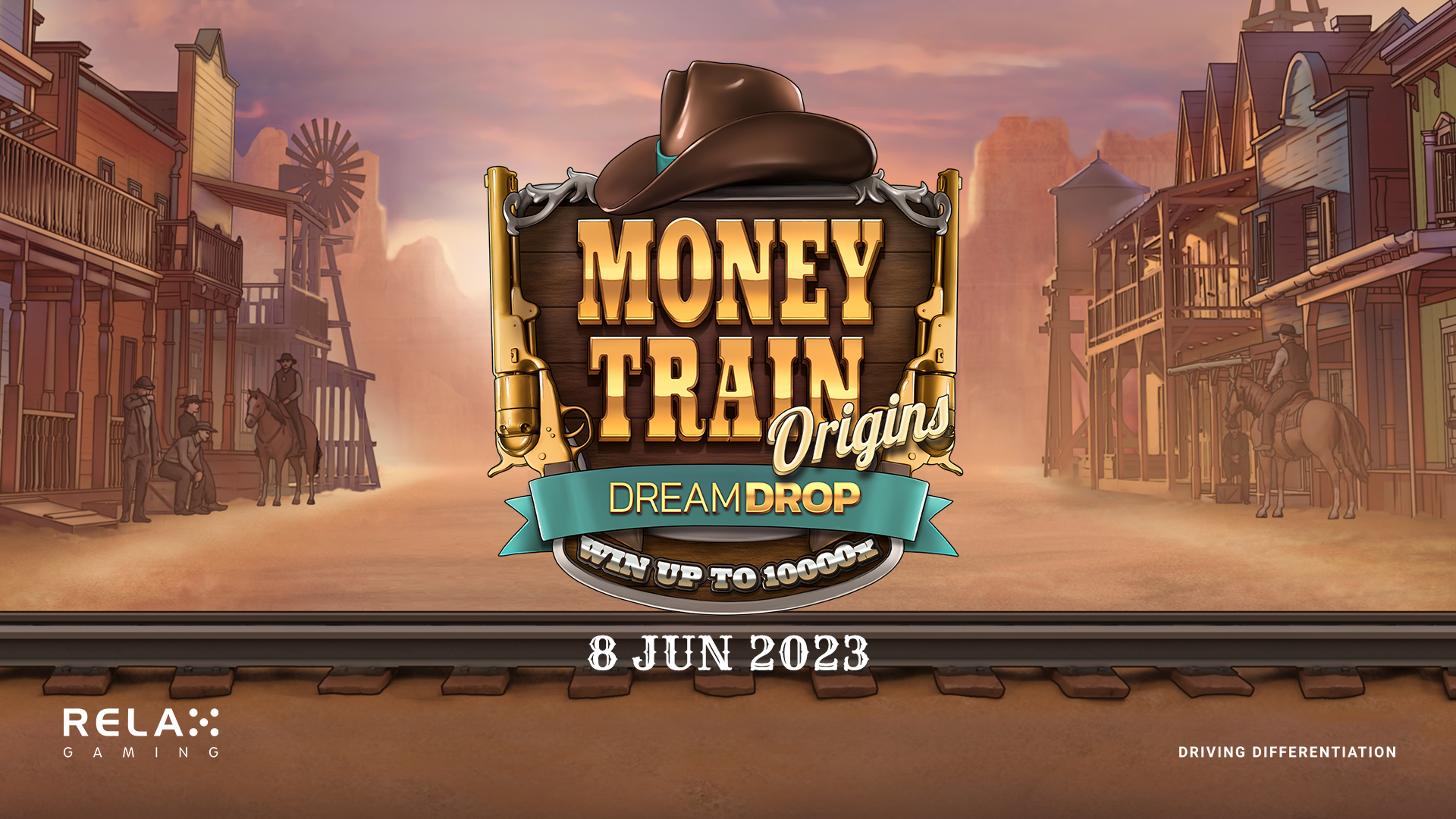 Legendary titles combine in Relax Gaming release Money Train Origins Dream Drop