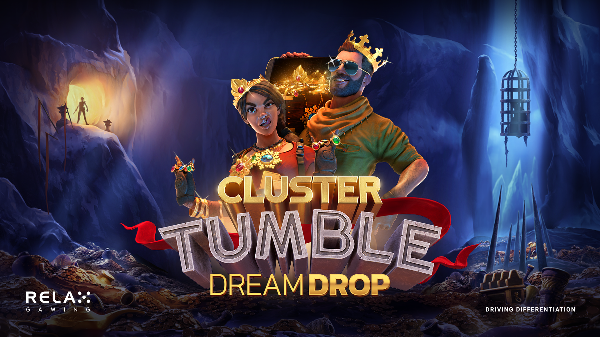 Prepare for the ultimate adventure with Relax Gaming in Cluster Tumble Dream Drop