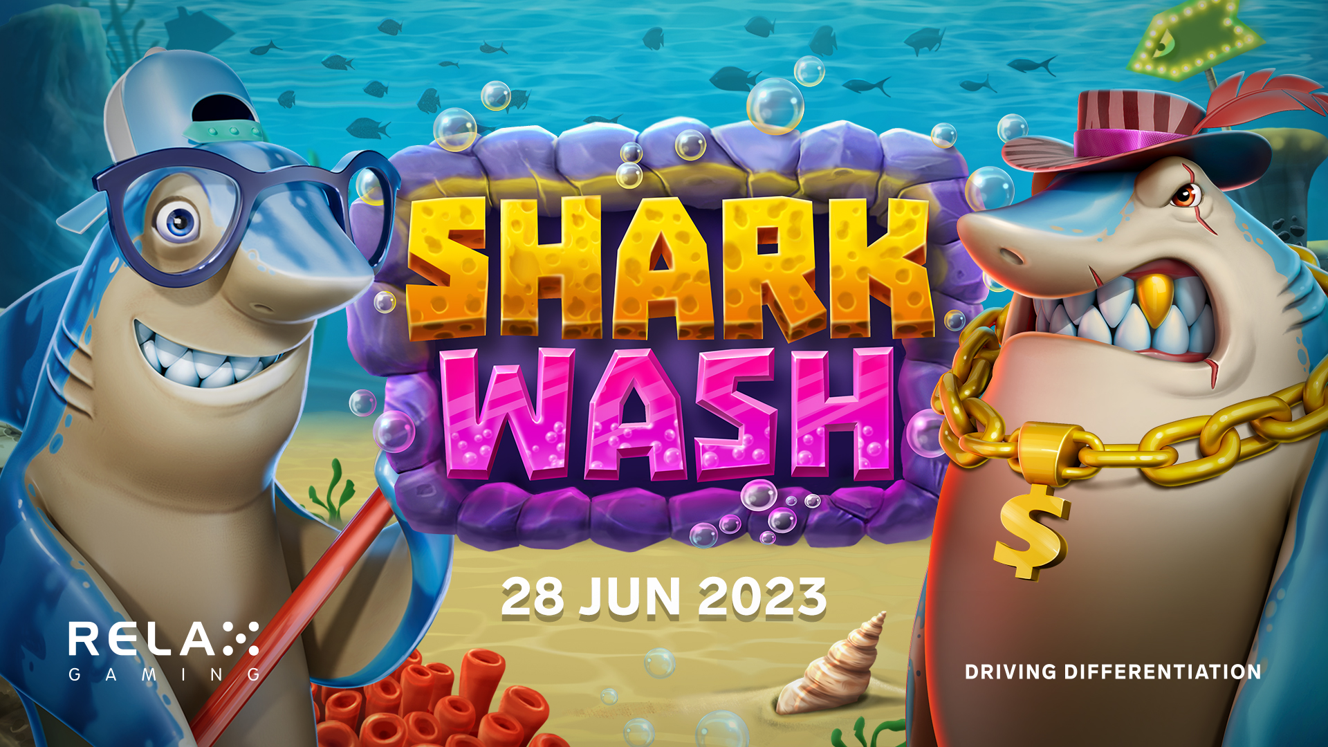 Relax Gaming set to shine with new release Shark Wash